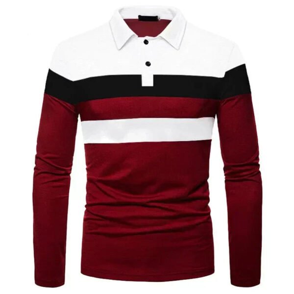Men's Long Sleeve Polo Shirt Slingint Lennard