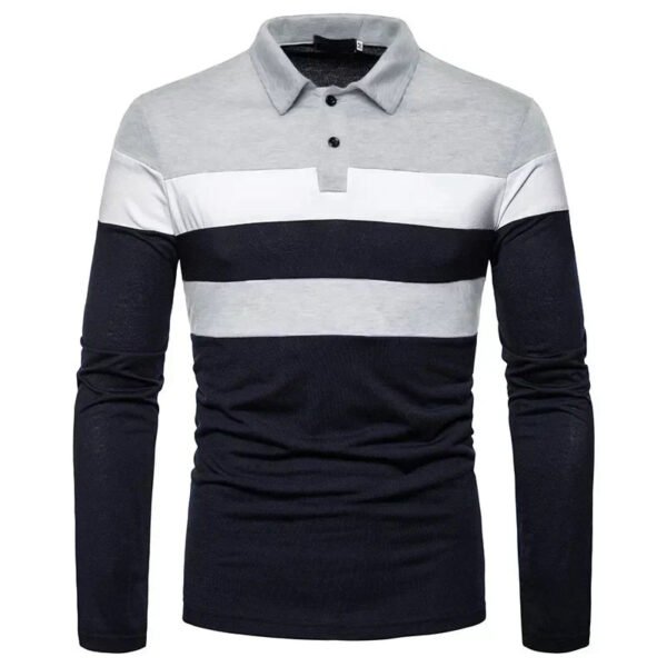 Men's Long Sleeve Polo Shirt Slingint Lennard