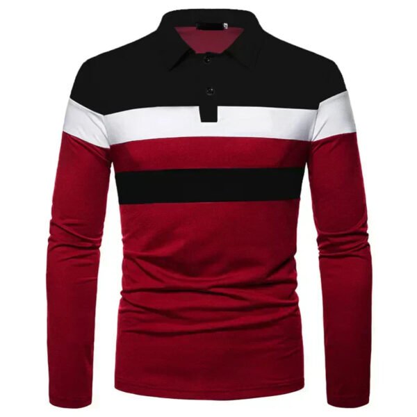 Men's Long Sleeve Polo Shirt Slingint Lennard