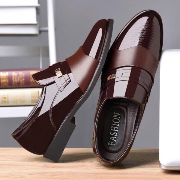 Ultra Gloss Leather Business Shoe
