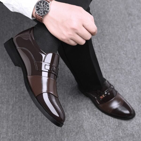 Ultra Gloss Leather Business Shoe